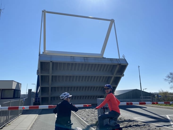 Nouvelles écluses, ici à Lauwersoog