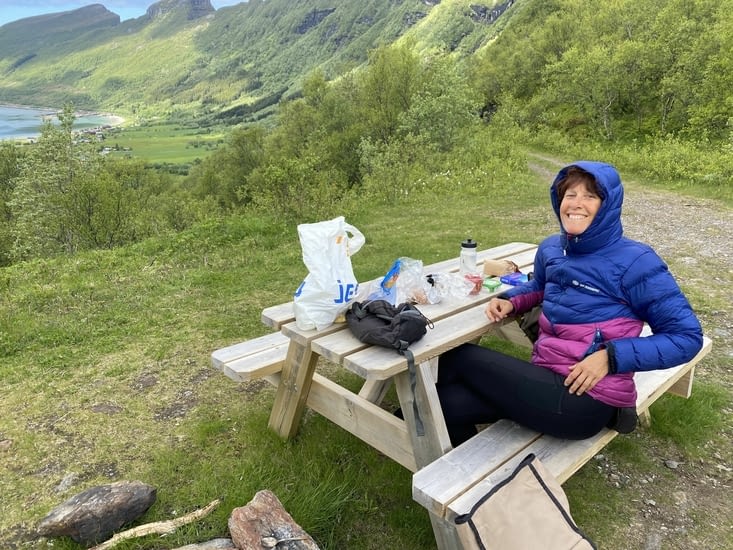 Et nous apprécions le pique-nique comme rarement nous l’avons apprécié.