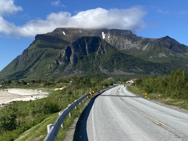 Fin de la journée nous nous laissons descendre, vers la mer….