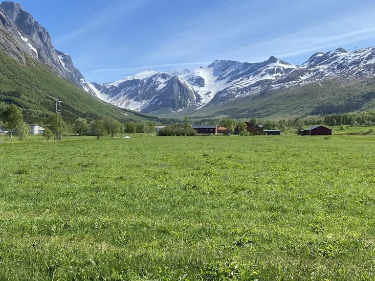 Nous sommes alors tout proches du glacier Svartisen