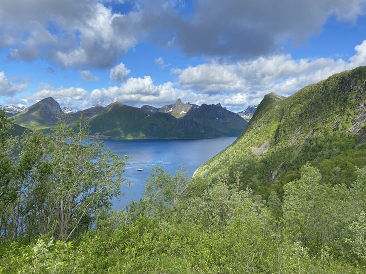 Christine et moi n’avions jamais contemplé des cieux pareils.