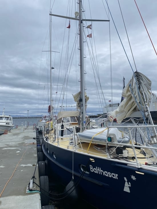 Dans l’attente au port….