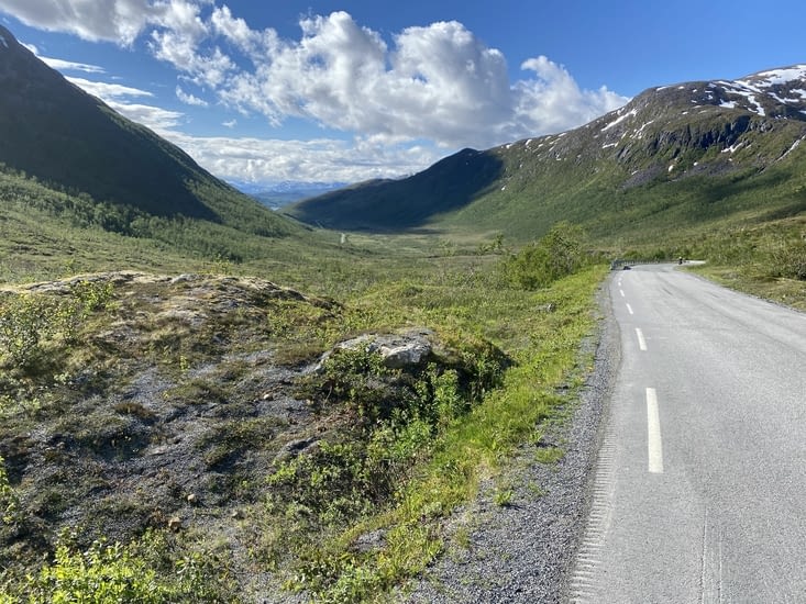 Nous repassons le col de la veille…