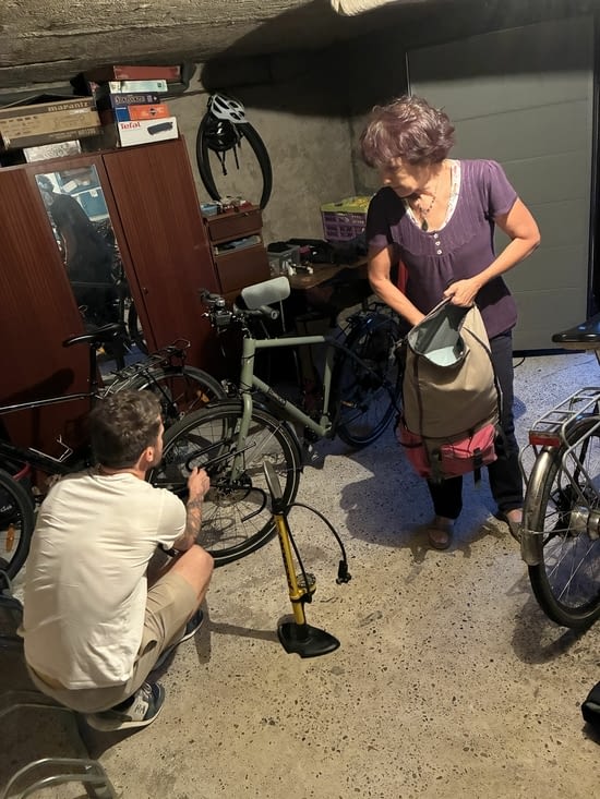 Mais d’abord il faut préparer le matos…