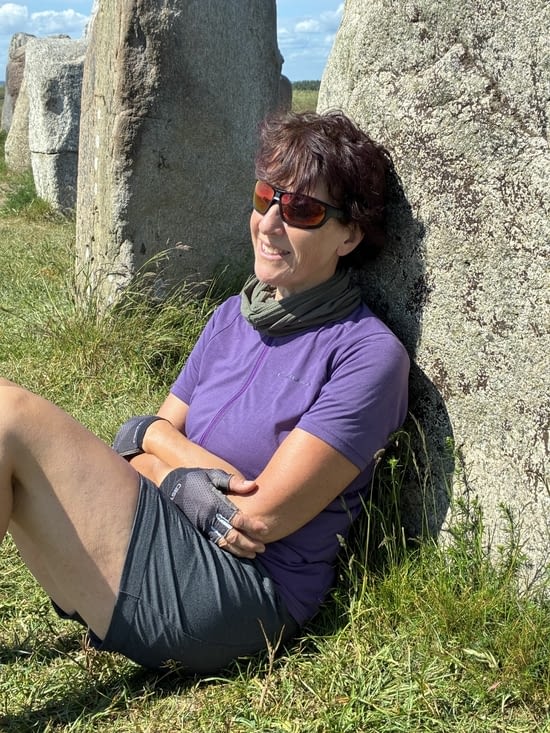Du repos après déjà 70 kilomètres depuis le matin.