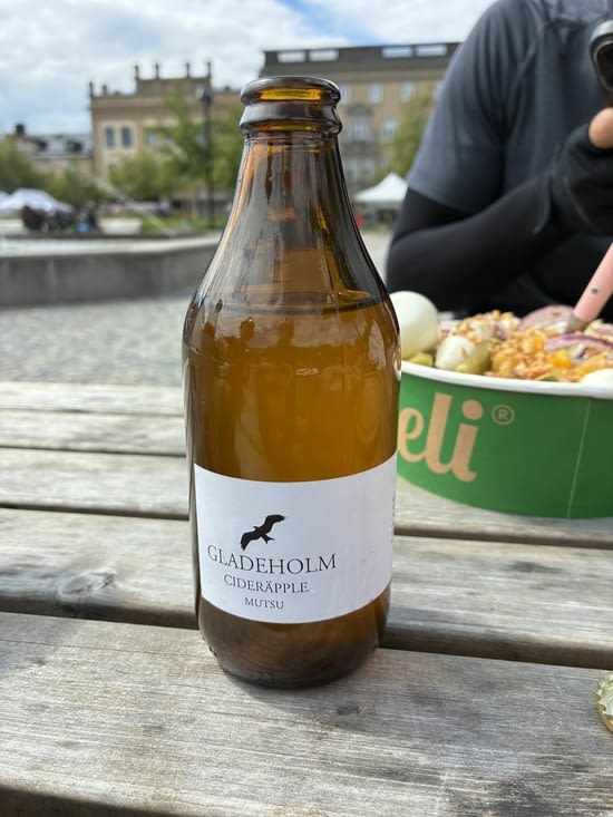 Avec le fameux « cidre » de la veille.
