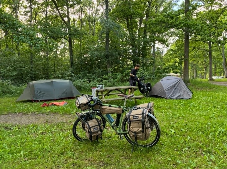 Enfin nouvelle pause en camping.