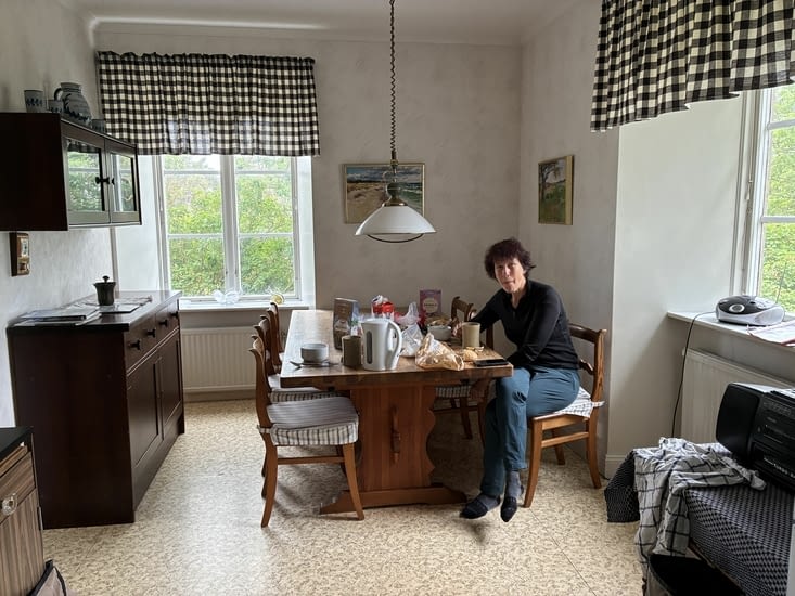 Après une nuit de repos dans cette maison au charme suranné