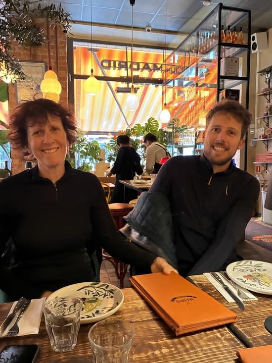 Dîner tapas pour notre dernière soirée à Stockholm !