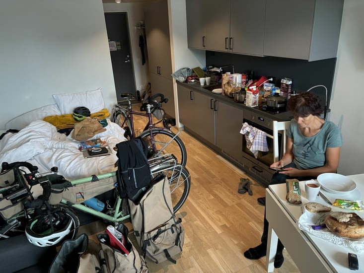 C’est le souk dans le B&B studio.