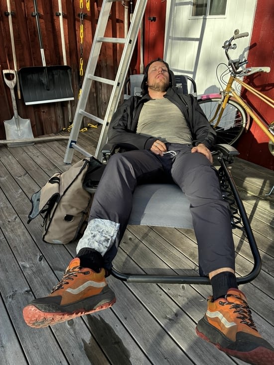 Antoine qui carbure a clairement besoin de repos.