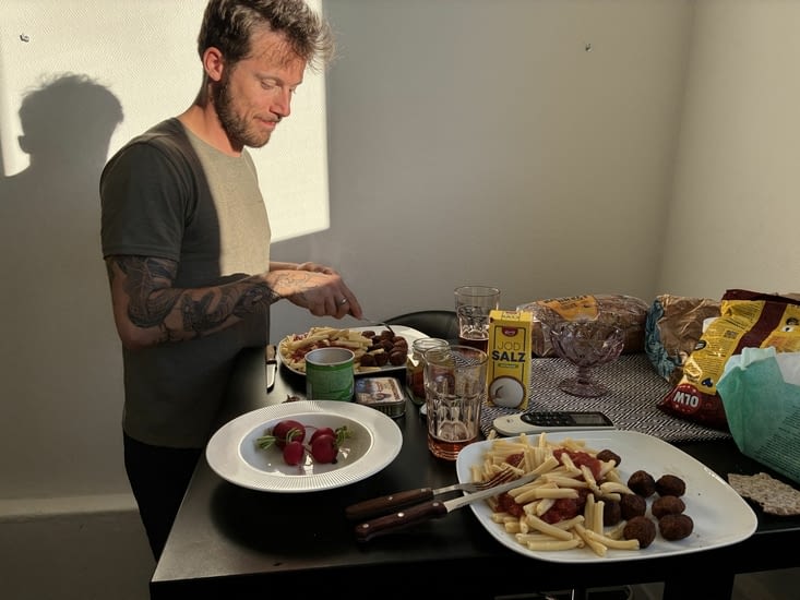 … qui nous conduisent jusqu’à notre B&B à Ullånger après 66 kms.