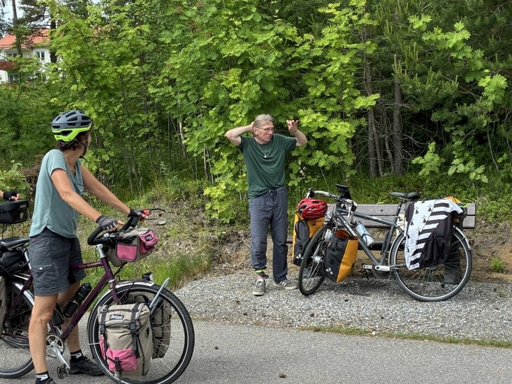 Et après la rencontre d’un Breton à vélo…