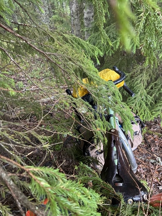 Et il faut se cacher comme on peut sous les arbres.