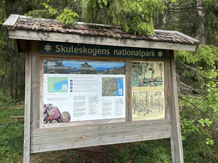 Mais pour nous tout s’annonce au mieux à l’entrée du parc national.