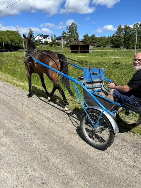 La journée commence de nouveau de façon très champêtre.