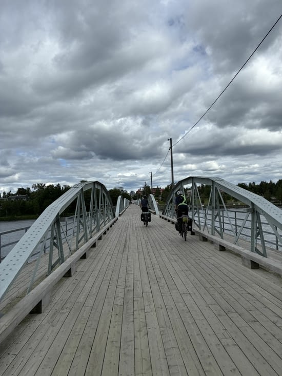 Enfin nous arrivons à Umeå…