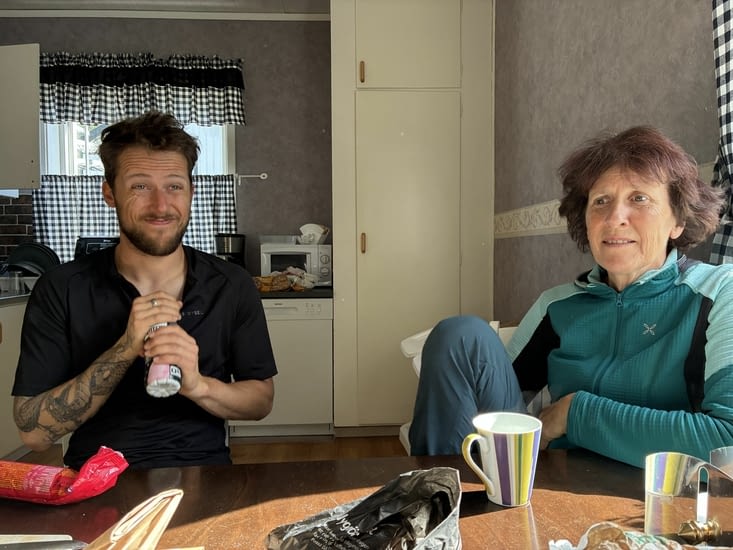 Et l’apéro est agréable à la cuisine.