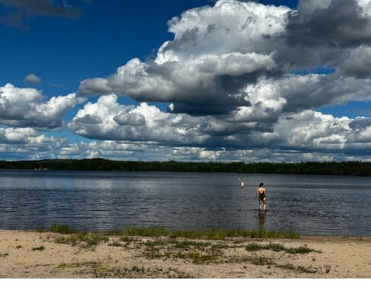 Un nouveau lieu de baignade ; cette fois un lac….