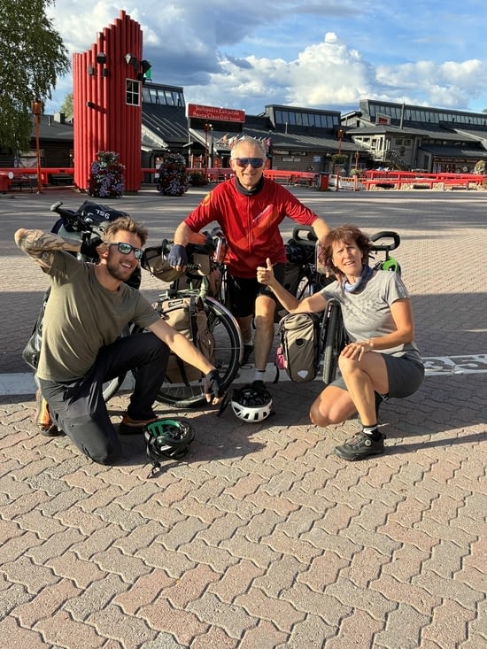 19h30,  111 kms au terme de la journée : ça y est,….