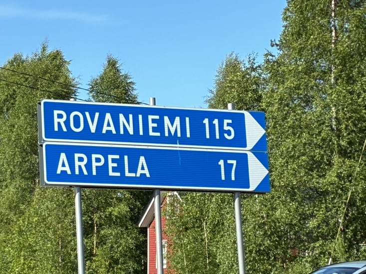 Et Rovaniemi, Graal de la première partie du voyage, approche.