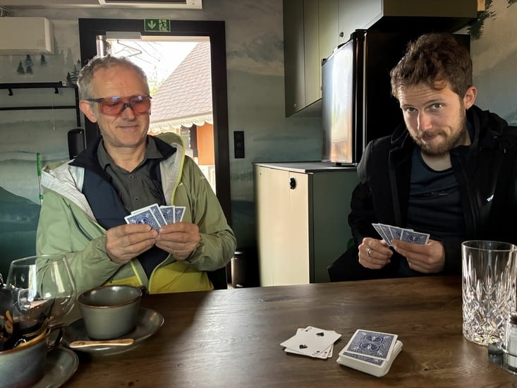 et dernières parties de cartes