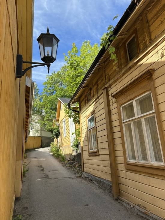 Mais retrouvons les ruelles de Naantali.