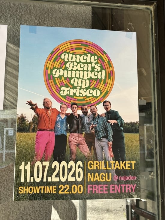 Et nous annoncer en prime le concert annuel d’un groupe…