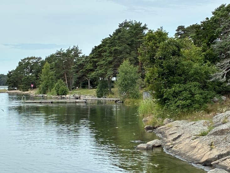 Nous terminons cette journée paisible et courte (55 kms)…