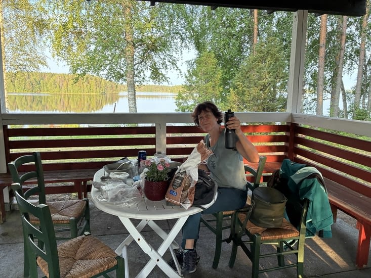 Le repas nous reconstitue.