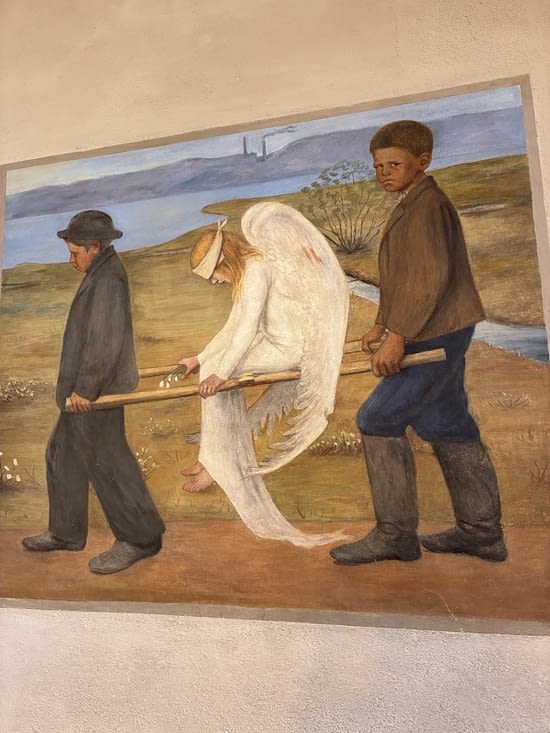 L’ange blessé, de Hugo Simberg, est cher au cœur des Finlandais.