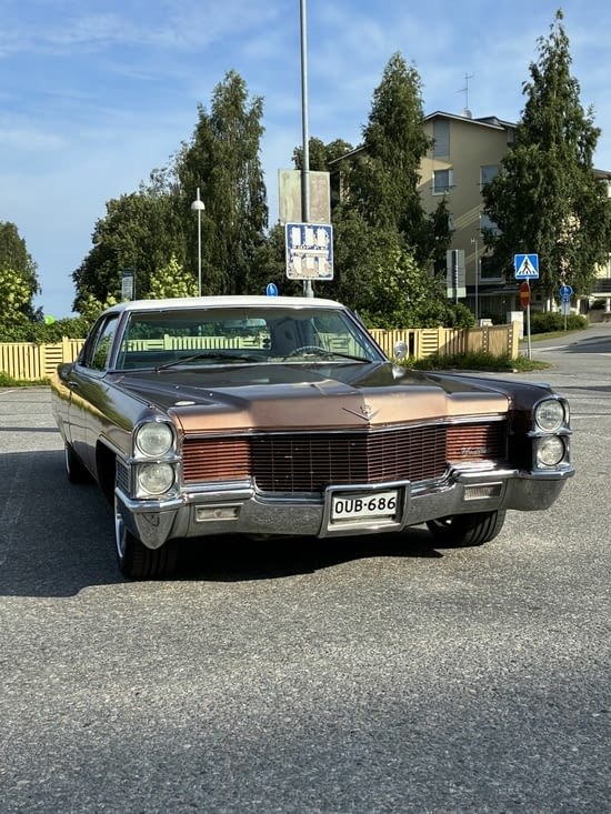 Et certains des habitants aiment les vieilles Cadillac