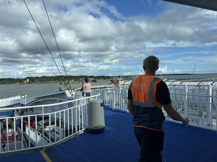 Ce mardi 28 juillet, après 235 kms à sillonner l’île de Hiiumaa….