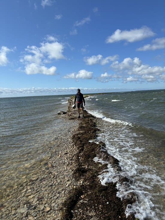 L’esker se forme …