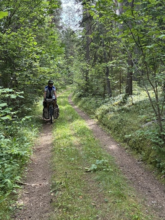 Couverte de forêts profondes.