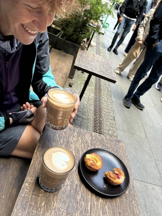 On y trouve même de délicieuses boulangeries….