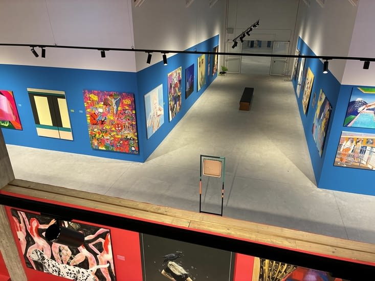 Bref une belle exposition dans un cadre singulier.