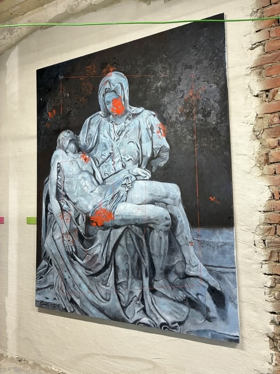 Une Pietà revisitée, de Victor Paukstelis