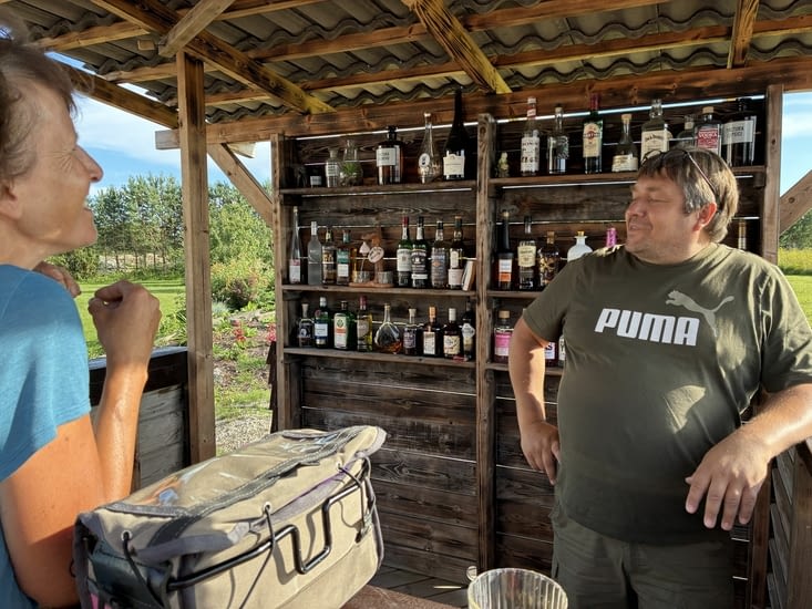 Tenu par un Estonien bon vivant…