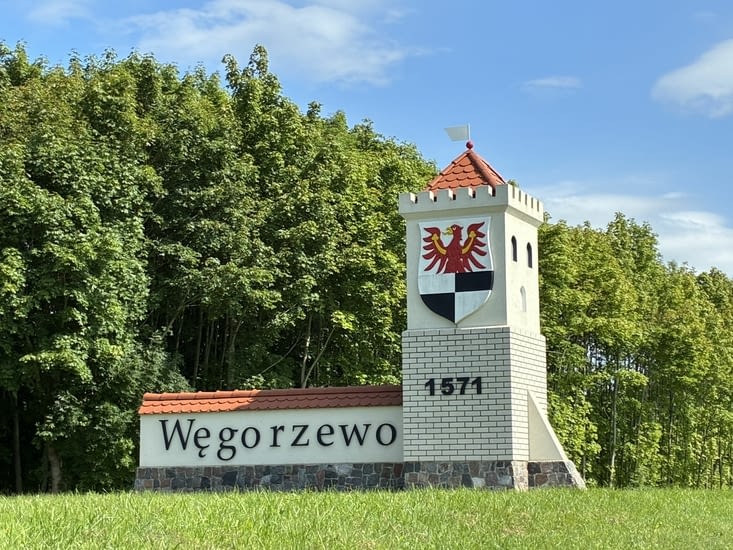 Que nous réalisons à partir de Wegorzewo….