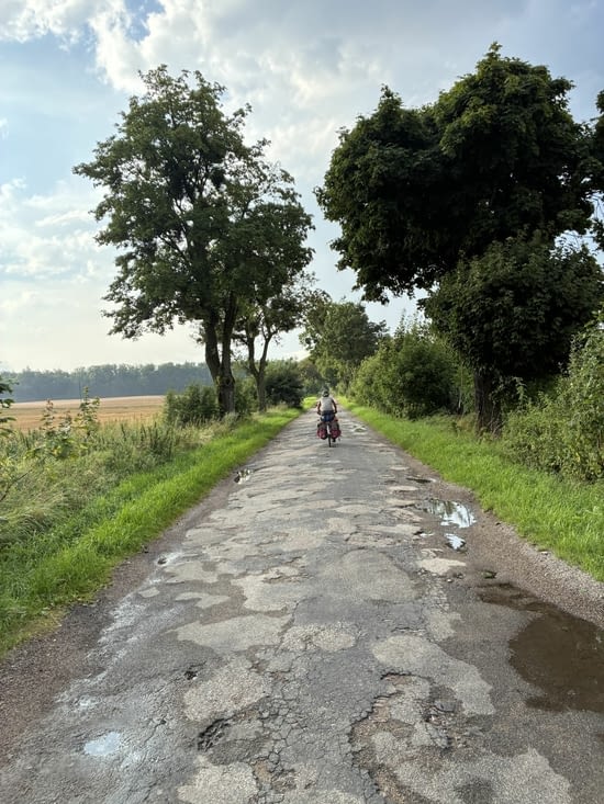 … et sur des routes… disons… inégales…