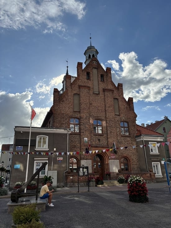 … nous arrivons à Orneta, petite ville centrale de la voïvodie de Varmie-Mazurie.