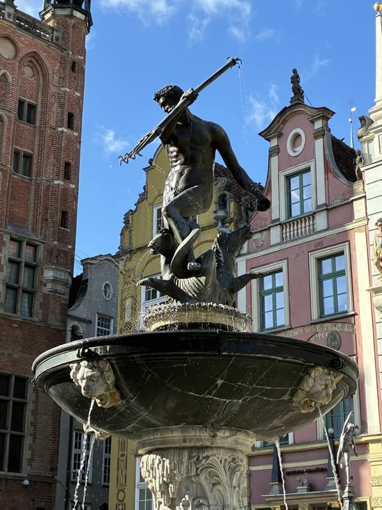 La fontaine de Neptune.