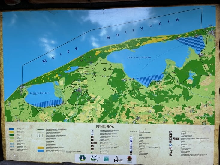 Pour comprendre les dunes mouvantes de Leba, il faut savoir qu’il s’agit d’une lagune.