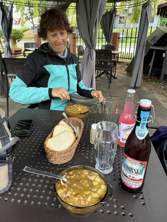 La soupe traditionnelle est de rigueur.