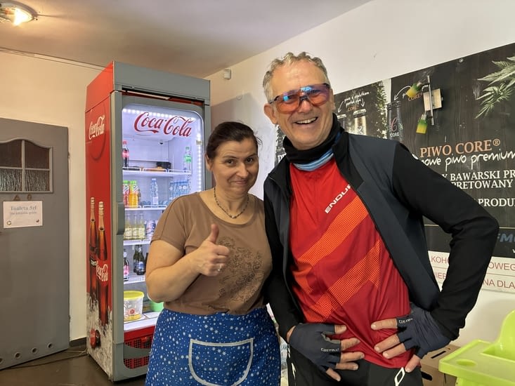 Nous n’oublierons pas la patronne du Bar Solar de Jaroslawiec.