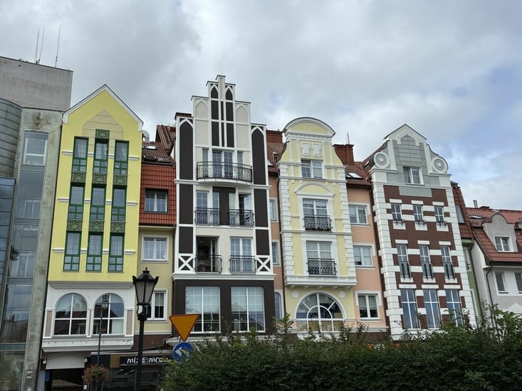 Quelques belles façades ont été restaurées….