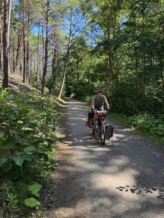 Et l’Eurovélo 10 que nous suivons dans ce secteur ….