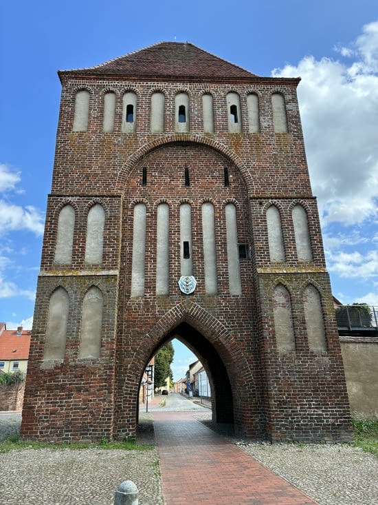 La porte médiévale d’Usedom.