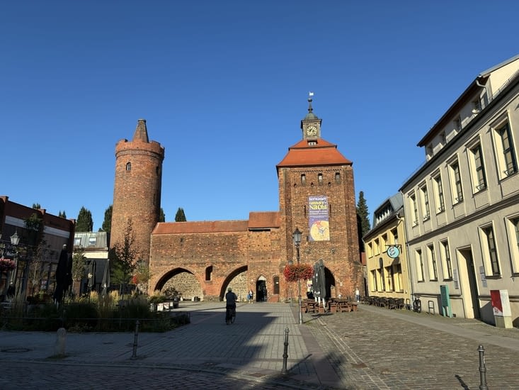 … nous arrivons à Bernau bei Berlin et sa fameuse Steintor Bernau